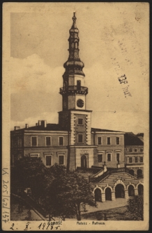 Zamość. Ratusz-Rathaus