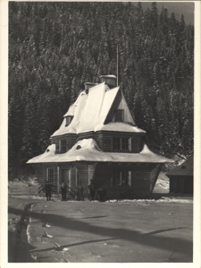 Gorgany. Schronisko PTT. w Świcy