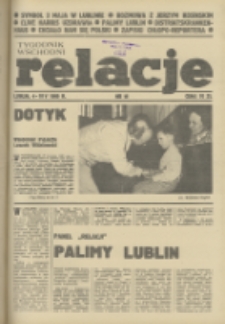 Relacje : tygodnik wschodni. 1989, nr 16 (4-10 maj)