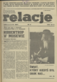 Relacje : tygodnik wschodni. 1989, nr 32 (24-30 sierpień)