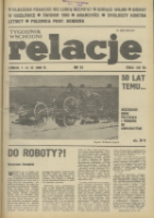 Relacje : tygodnik wschodni. 1989, nr 34 (7-13 wrzesień)