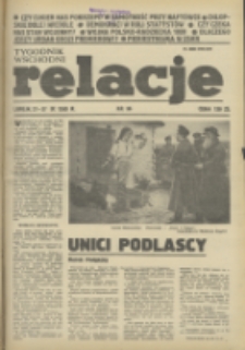 Relacje : tygodnik wschodni. 1989, nr 36 (21-27 wrzesień)