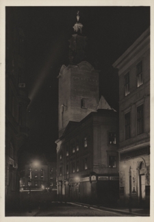 Lw&oacute;w. Katedra Łacińska w czasie iluminacji