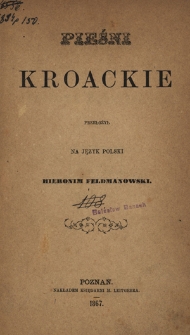 Pieśni kroackie