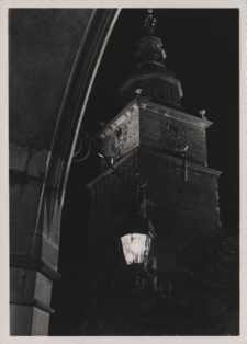 Krak&oacute;w. Wieża ratuszowa, fragment