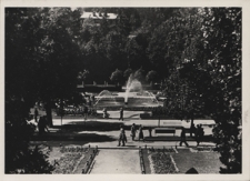 Krynica. Fontanna w Parku Zdrojowym