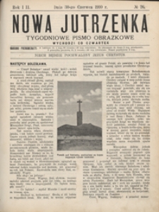 Nowa Jutrzenka : tygodniowe pismo obrazkowe R. 3, Nr 26 (30 czerw. 1910)