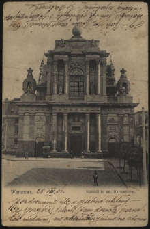 Warszawa. Kości&oacute;ł bł. oo. Karmelit&oacute;w