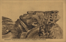 Kraków. Fragment grobowca Jagiełły w Katedrze Wawelskiej