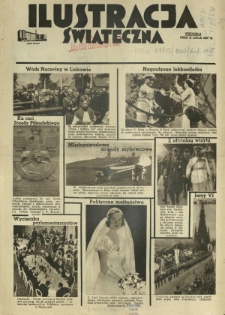 Express Lubelski i Wołyński R. 15 (1937). Dodatek "Ilustracja Świąteczna", niedziela, dnia 11 lipca 1937 r.