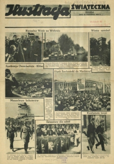 Express Lubelski i Wołyński R. 16 (1938). Dodatek "Ilustracja Świąteczna", niedziela, dnia 25 września 1938 r.