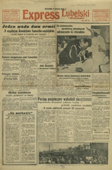 Express Lubelski i Wołyński R. 17, Nr 156 (8 czerwca 1939)