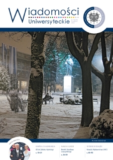 Wiadomości Uniwersyteckie. R. 26, nr 10=229 (grudzień 2016)