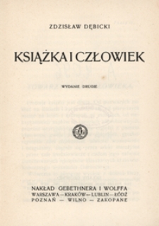 Książka i człowiek