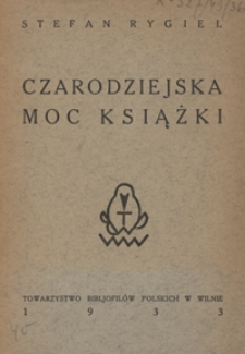 Czarodziejska moc książki
