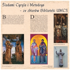 Śladami Cyryla i Metodego - ze zbiorów Biblioteki UMCS.