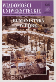 Wiadomości Uniwersyteckie R. 12, nr 2=89 (luty 2002)