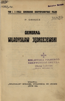 Generał Władysław Jędrzejewski