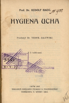 Hygiena ucha