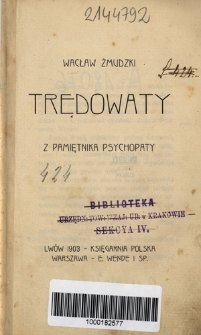 Trędowaty : z pamiętnika psychopaty
