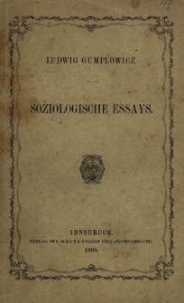 Soziologische Essays
