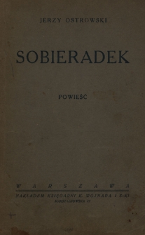 Sobieradek : powieść