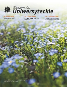 Wiadomości Uniwersyteckie / Uniwersytet Marii Curie-Skłodowskiej. 2020, nr 5-6=26-2665 (maj/czerwiec 2020)