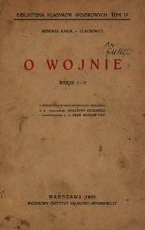 O wojnie. Ks. 1-5