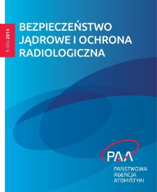 Bezpieczeństwo Jądrowe i Ochrona Radiologiczna. - 2014, nr 1=95