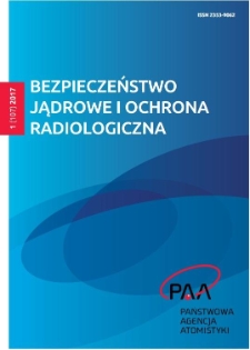 Bezpieczeństwo Jądrowe i Ochrona Radiologiczna. - 2017, nr 1=107
