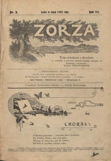 Zorza : pismo miesięczne z obrazkami R. 3, Nr 2 (luty 1902)