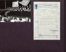 Inauguracja Roku Kulturalnego 1987-1988 : koncert, Dom Kultury SM "Czech&oacute;w, 6.11.1987 r.