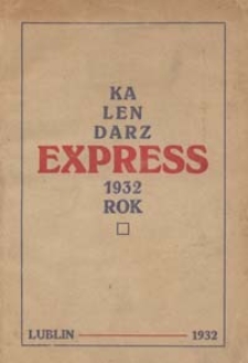 Kalendarz Express na Rok 1932
