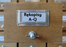 Rękopisy. Alfabetyczny. A-Q
