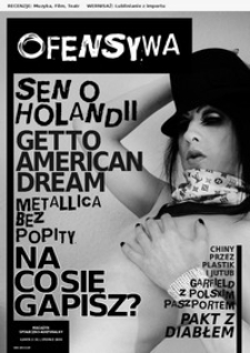 Ofensywa : studencki miesięcznik społeczno-kulturalny. - Nr 2=9 (list. 2009)