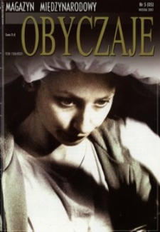 Obyczaje : magazyn międzynarodowy nr 5 (wiosna 2001)