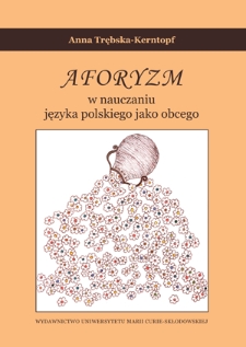 Aforyzm w nauczaniu języka polskiego jako obcego