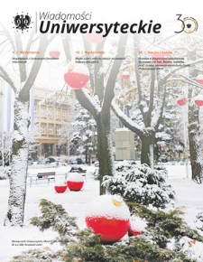 Wiadomości Uniwersyteckie / Uniwersytet Marii Curie-Skłodowskiej. 2021, nr 11=282 (grudzień)