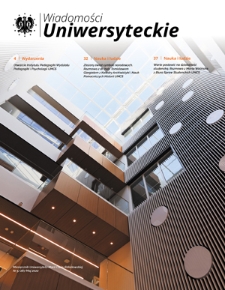Wiadomości Uniwersyteckie / Uniwersytet Marii Curie-Skłodowskiej. 2022, nr 5=287 (maj)