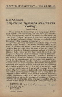 Przewodnik Społeczny : miesięcznik poświęcony kierownictwu stowarzyszeń polskich. R. 7 (1926), nr 12