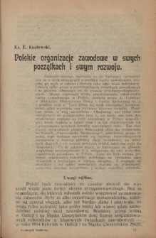 Przewodnik Społeczny : miesięcznik poświęcony kierownictwu stowarzyszeń polskich. R. 3 (1921/1922), nr 7