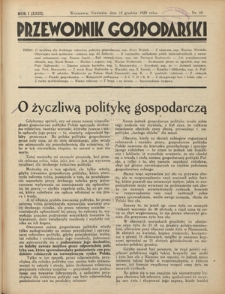 Przewodnik Gospodarski : organ Centralnego Towarzystwa Organizacyj i Kółek Rolniczych R. 1 [23], nr 10 (15 grudnia 1929)