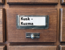 KUSK-KUZMA Katalog alfabetyczny