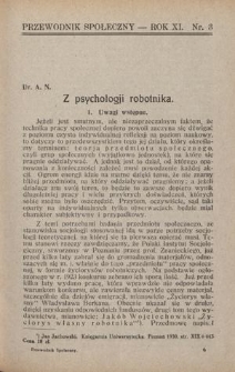 Przewodnik Społeczny : miesięcznik poświęcony kierownictwu stowarzyszeń polskich. R. 11, nr 3 (1930)