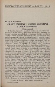 Przewodnik Społeczny : miesięcznik poświęcony kierownictwu stowarzyszeń polskich. R. 11, nr 6 (1930)