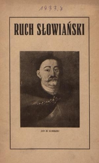 Ruch Słowiański : miesięcznik poświęcony życiu i kulturze Słowian. R. 6, nr 7 (1933)