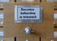 Rocznice kulturalne w miastach