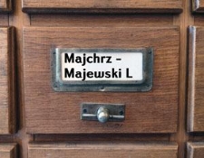 MAJCHRZ-MAJEWSKI L. Katalog alfabetyczny