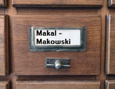 MAKAL-MAKOWSKI H. Katalog alfabetyczny