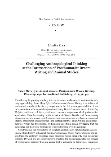 Challenging anthropological thinking at the intersection of Posthumanist Dream Writing and Animal Studies